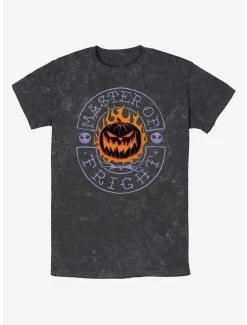Budget ❤️ Disney The Nightmare Before ❄ Christmas Master of Fright Mineral Wash T-Shirt 😍
