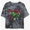 Budget 🧨 Disney The Nightmare Before 🎅 Christmas Oogie Boogie Dice Tie-Dye 👧 Girls Crop T-Shirt 🎉
