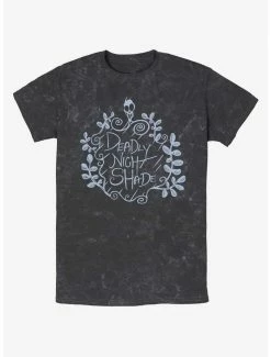 Deals 👏 Disney The Nightmare Before 🔔 Christmas Deadly Night Shade Mineral Wash T-Shirt 🌟
