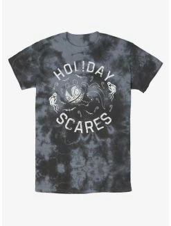 Brand new 🔔 Disney The Nightmare Before 🎄 Christmas Holiday Scares Vampire Teddy Tie-Dye T-Shirt 👍