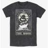 New ❤️ Disney The Nightmare Before 🎁 Christmas The Moon Tarot Card Mineral Wash T-Shirt 💯