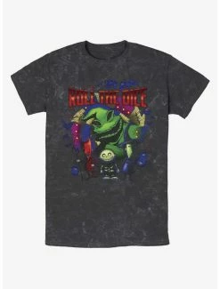 Brand new ⌛ Disney The Nightmare Before 🎁 Christmas Oogie Boogie Dice Mineral Wash T-Shirt 🥰