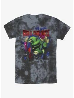 Outlet 🎉 Disney The Nightmare Before 🎄 Christmas Oogie Boogie Dice Tie-Dye T-Shirt 😉