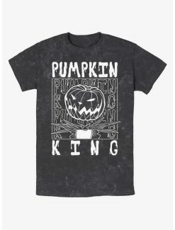 Best reviews of 🎉 Disney The Nightmare Before ❄ Christmas Jack Pumpkin King Mineral Wash T-Shirt 😉