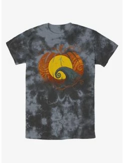Best Sale 🌟 Disney The Nightmare Before 🎁 Christmas Pumpkin King Lament Tie-Dye T-Shirt 😍