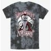 New 😍 Disney The Nightmare Before 🎅 Christmas Santa Jack Wonderful Nightmare Tie-Dye T-Shirt 🧨
