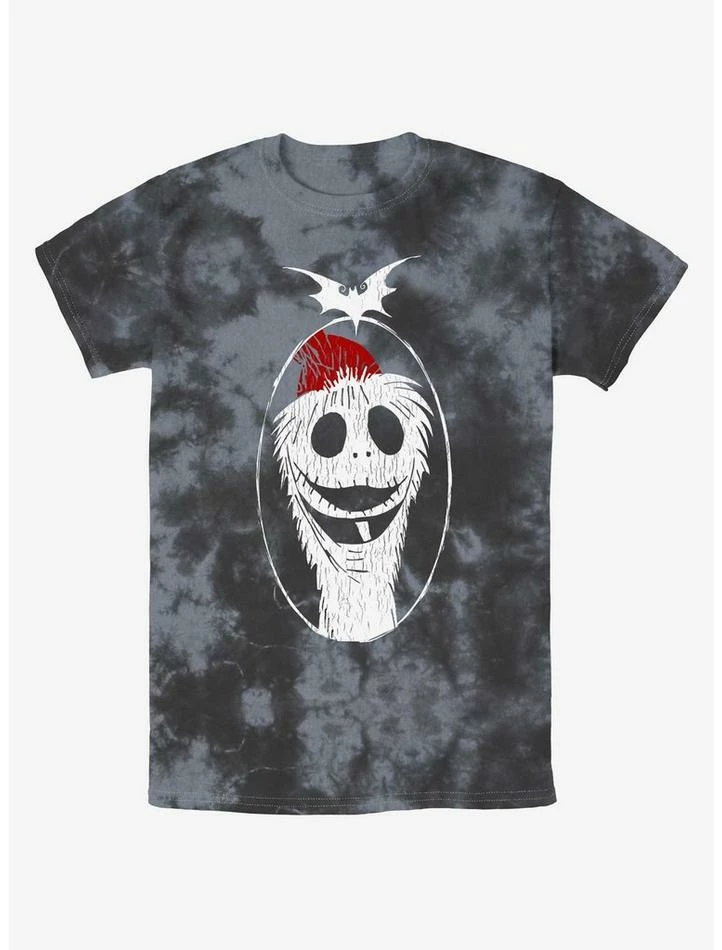 Brand new โค๏ธ Disney The Nightmare Before ๐ Christmas Santa Jack Tie-Dye T-Shirt ๐ฅ