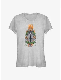 New ⌛ Disney The Nightmare Before 🔔 Christmas Long Live Jack The Pumpkin King 👧 Girls T-Shirt 💯