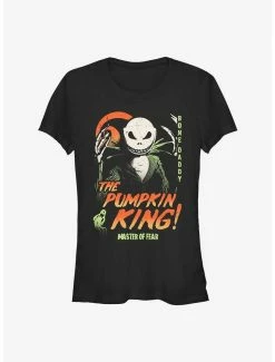 Outlet 🎁 Disney The Nightmare Before 🎁 Christmas Jack The Pumpkin King 👧 Girls T-Shirt 🛒