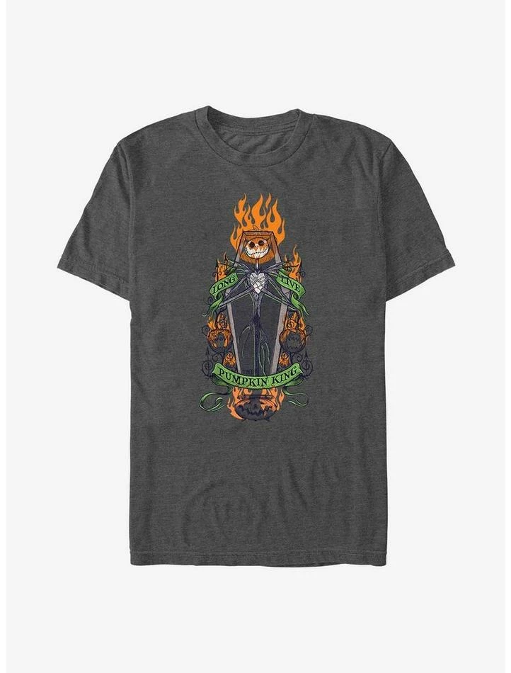 Deals ๐ Disney The Nightmare Before ๐ Christmas Long Live Jack The Pumpkin King T-Shirt ๐ฏ