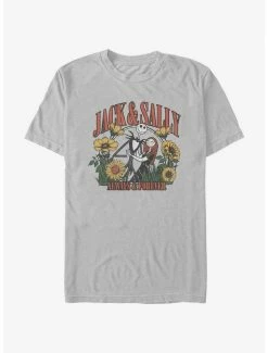 Outlet ⌛ Disney The Nightmare Before 🎅 Christmas Jack and Sally Always & Forever T-Shirt 🧨