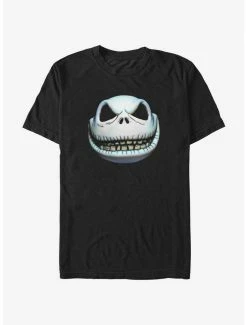 Hot Sale ✔️ Disney The Nightmare Before 🎁 Christmas Jack Creepy Grin T-Shirt 🔥