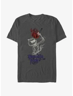 Promo 🥰 Disney The Nightmare Before 🎄 Christmas Fire Eater Pumpkin King T-Shirt 🤩