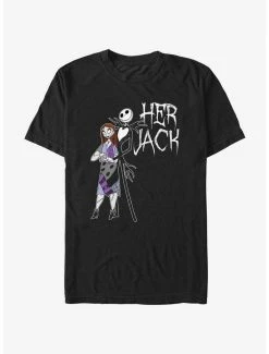 Budget ⭐ Disney The Nightmare Before 🎁 Christmas Her Jack T-Shirt 🛒