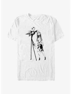 Brand new 👏 Disney The Nightmare Before 🔔 Christmas Jack and Sally T-Shirt ❤️