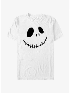 Best Pirce 😀 Disney The Nightmare Before 🔔 Christmas Jack Face T-Shirt 🤩