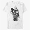 Deals 👏 Disney The Nightmare Before ❄ Christmas Jack and Sally Dance T-Shirt 😍