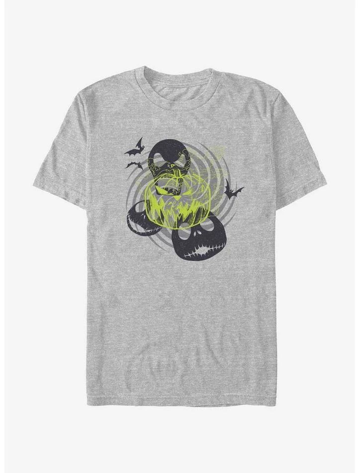 Outlet ๐งจ Disney The Nightmare Before ๐ Christmas Jack Pumpkin King Spiral Trance T-Shirt ๐