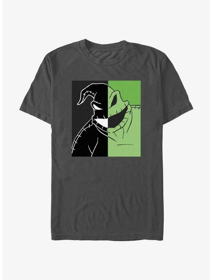 Brand new 👍 Disney The Nightmare Before 🎄 Christmas Oogie Boogie Split T-Shirt 💯