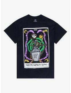 Discount 🧨 The Nightmare Before 🎄 Christmas Pumpkin King Tarot T-Shirt 🌟