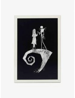 Wholesale 🤩 Disney The Nightmare Before 🎄 Christmas Jack & Sally Meant to Be Canvas Wall Decor 😍