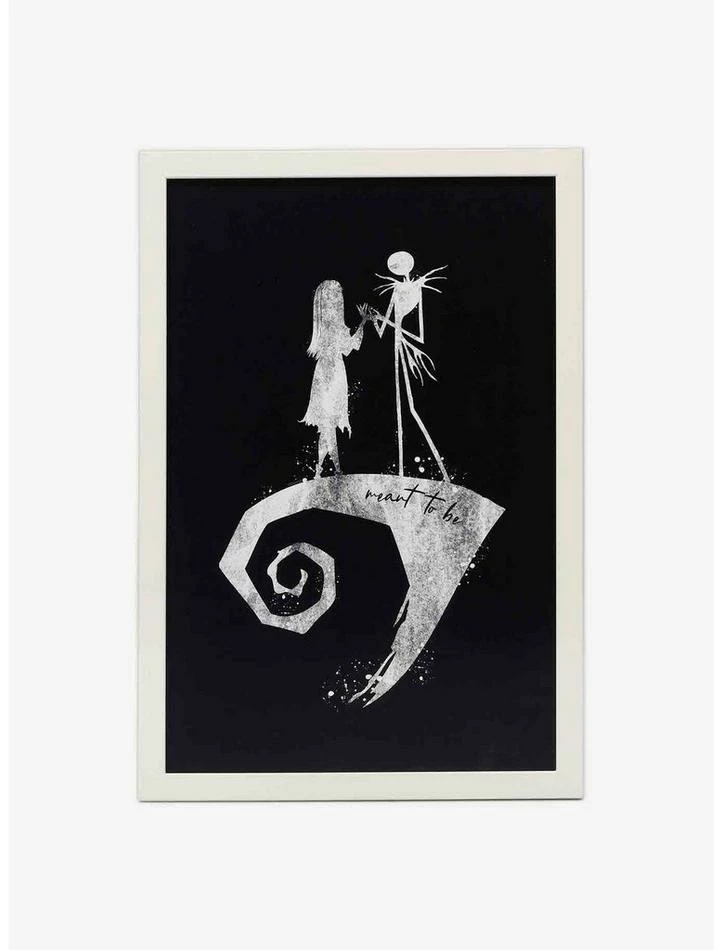 Wholesale ๐คฉ Disney The Nightmare Before ๐ Christmas Jack & Sally Meant to Be Canvas Wall Decor ๐