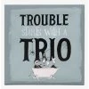 Top 10 ⌛ Disney The Nightmare Before ❄ Christmas Trouble Starts with a Trio Canvas Wall Decor ⭐