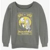 Wholesale 👍 Disney The Nightmare Before 🎄 Christmas Lovers Tarot Card 👧 Girls Slouchy Sweatshirt 😉