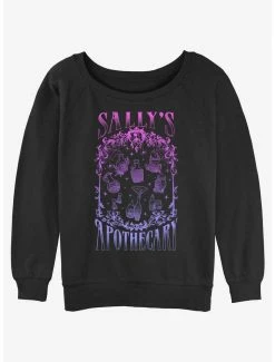 Cheap 💯 Disney The Nightmare Before 🎅 Christmas Sally's Apothecary 👧 Girls Slouchy Sweatshirt 🛒