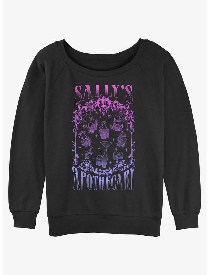 Cheap ๐ฏ Disney The Nightmare Before ๐
Christmas Sally's Apothecary ๐ง Girls Slouchy Sweatshirt ๐