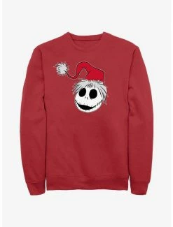 Coupon 🔔 Disney The Nightmare Before 🎄 Christmas Santa Hat Jack Sweatshirt ⭐