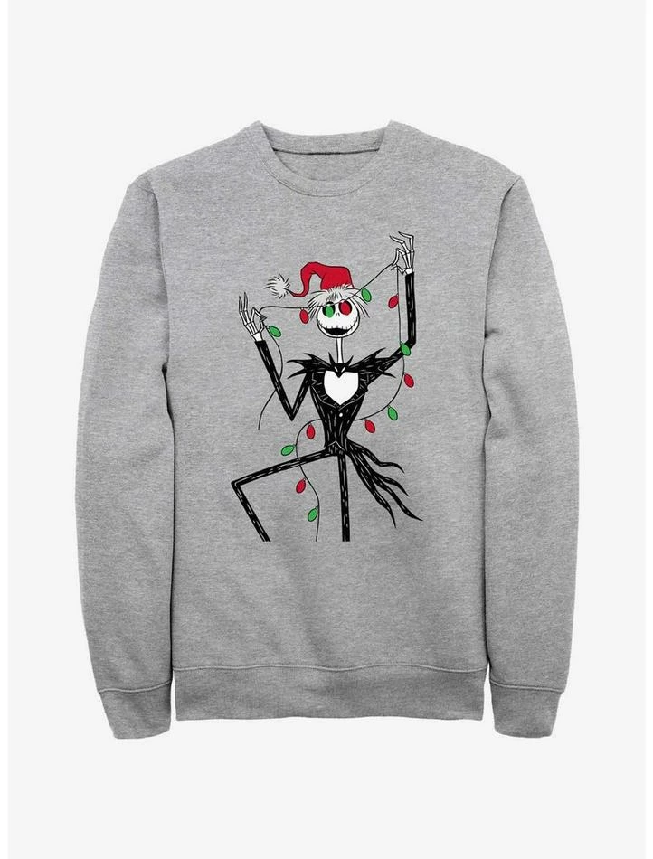 Coupon ๐งจ Disney The Nightmare Before ๐
Christmas Santa Jack ๐
Christmas Lights Sweatshirt ๐ฏ