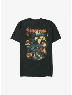 Flash Sale 🌟 Disney The Nightmare Before 🎄 Christmas Comic Cover T-Shirt ❤️