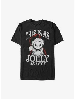 Wholesale ⌛ Disney The Nightmare Before 🎅 Christmas Santa Jack Jolly As I Get Extra Soft T-Shirt 🎁