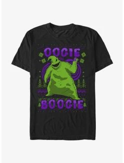 Best reviews of 🥰 Disney The Nightmare Before 🎅 Christmas Oogie Boogie Ugly 🎅 Christmas Extra Soft T-Shirt 🛒