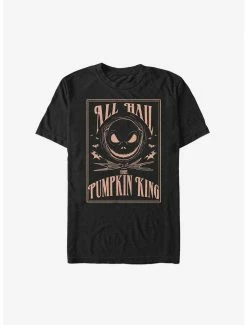 Top 10 🛒 Disney The Nightmare Before ❄ Christmas Hail The Pumpkin King Extra Soft T-Shirt 🎉