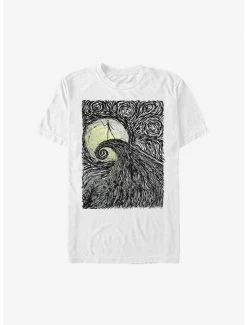 Flash Sale ✨ Disney The Nightmare Before 🎄 Christmas Jack On Spiral Hill Extra Soft T-Shirt 😍