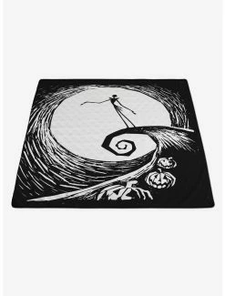 Cheap ๐คฉ The Nightmare Before ๐ Christmas Jack Impresa Picnic Blanket โญ
