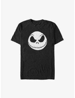 Best deal 🤩 Disney The Nightmare Before ❄ Christmas Big Face Jack Big & Tall T-Shirt 💯