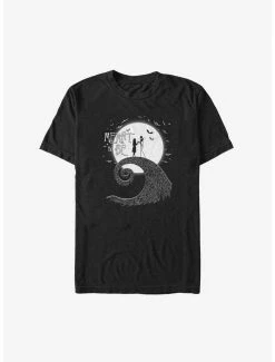 Best Sale 🥰 Disney The Nightmare Before 🎄 Christmas Meant To Be Jack and Sally Big & Tall T-Shirt 😉