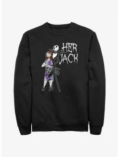Top 10 🎉 Disney The Nightmare Before 🎄 Christmas Her Jack Sweatshirt ✨