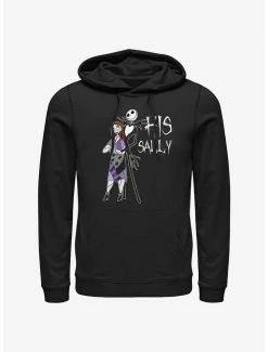 Buy 🥰 Disney The Nightmare Before 🎄 Christmas His Sally Hoodie 🎁