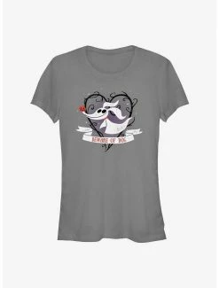Best reviews of 👍 Disney The Nightmare Before 🎄 Christmas Beware of 🐕 Dog Zero 👧 Girls T-Shirt 👏