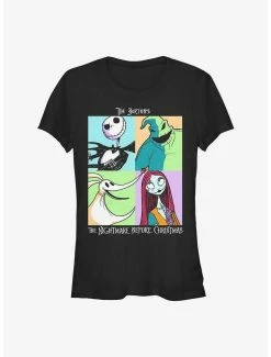 Best reviews of 👏 Disney The Nightmare Before 🔔 Christmas Spooky Bunch 👧 Girls T-Shirt 😍