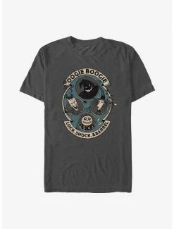 Cheap 💯 Disney The Nightmare Before 🎅 Christmas Oogie Boogie and Lock, Shock, & Barrel T-Shirt 👏