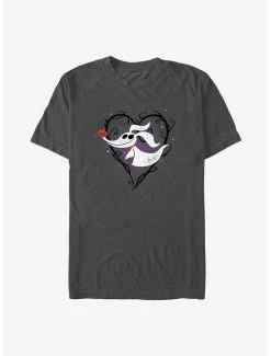 Best Sale 👍 Disney The Nightmare Before ❄ Christmas Zero Heart T-Shirt 🔥